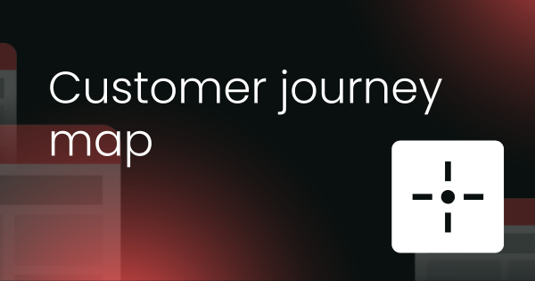 Customer journey map framework